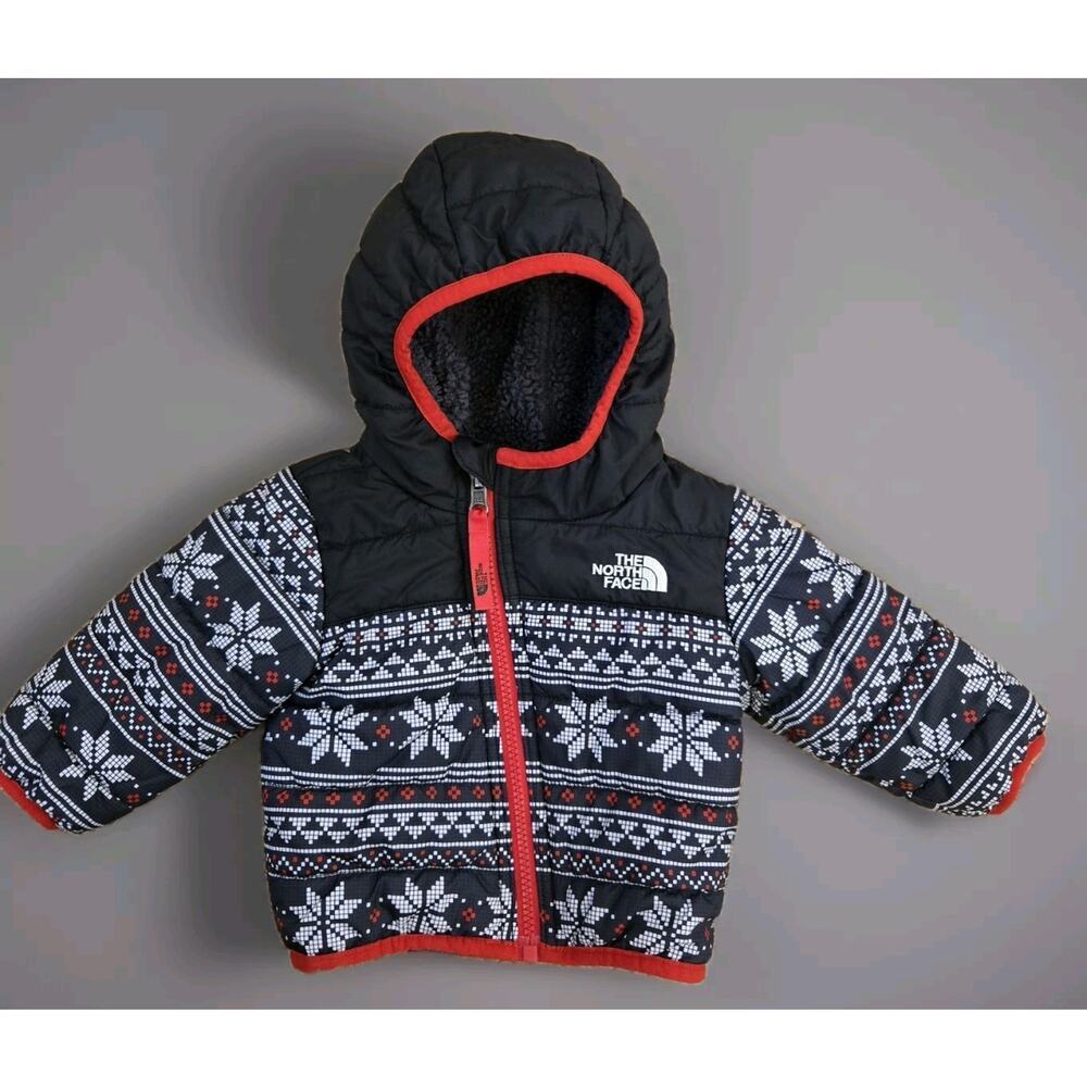 The North Face Infant Thermball Eco Hoodie Jacket Size 3-6 Months cut off tag